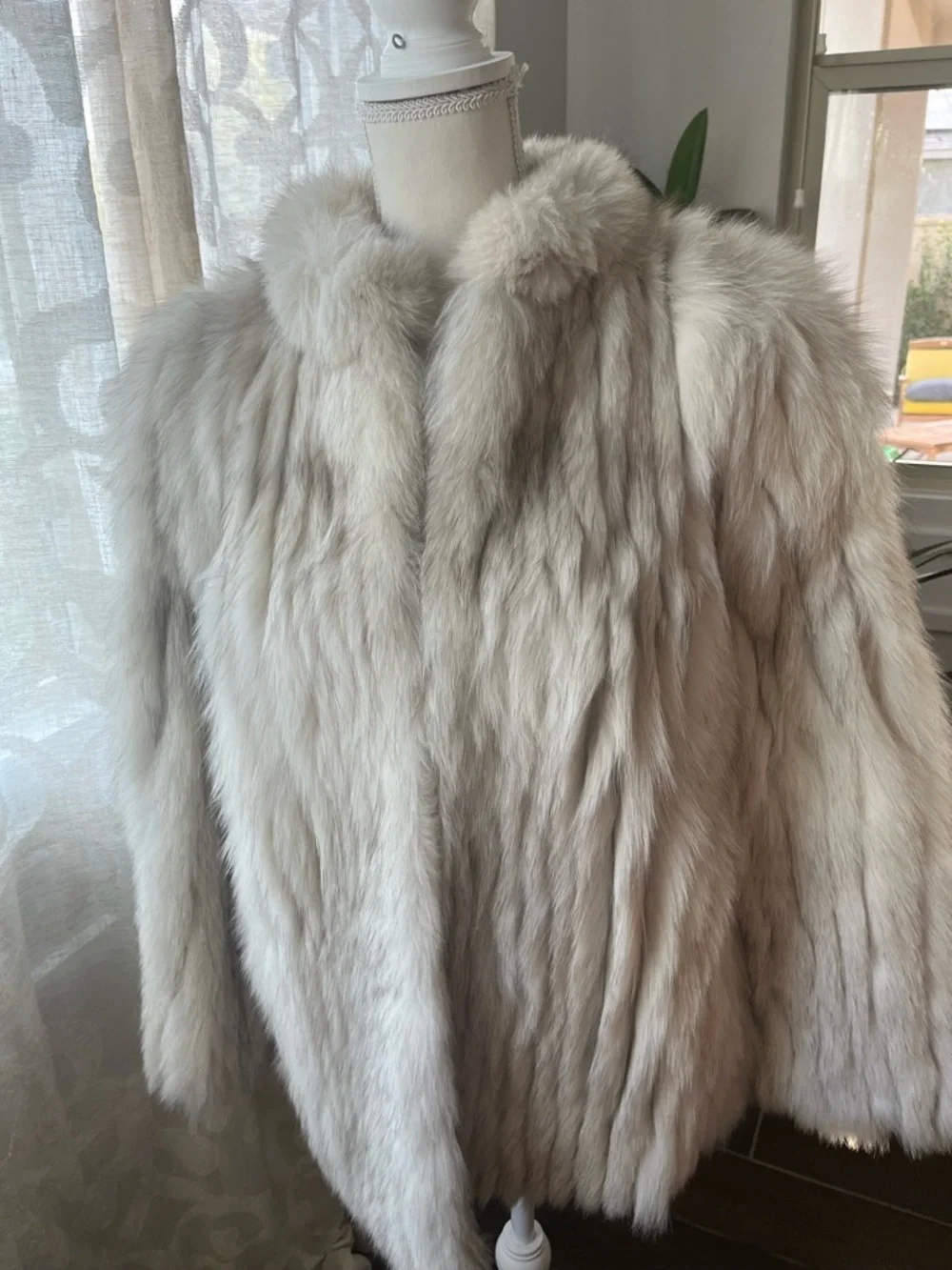 Vintage fox fur Coat - Picture 7 of 8